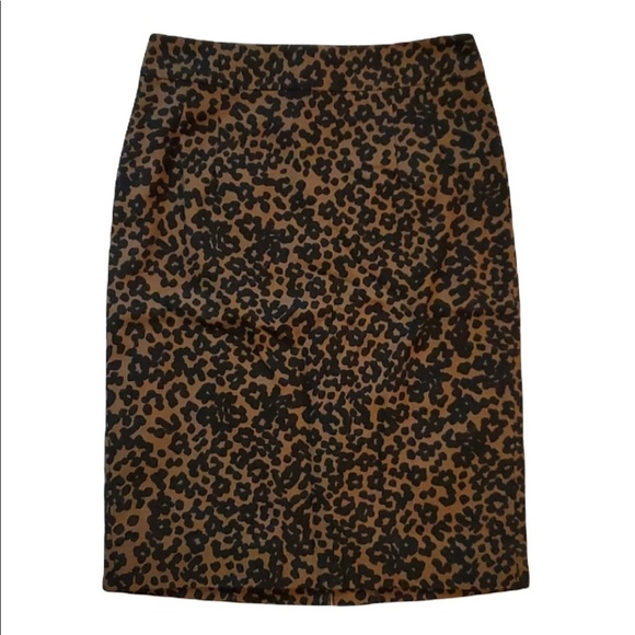 Banana Republic Dresses & Skirts - Banana Republic Pencil Skirt Cheetah Animal Print 10